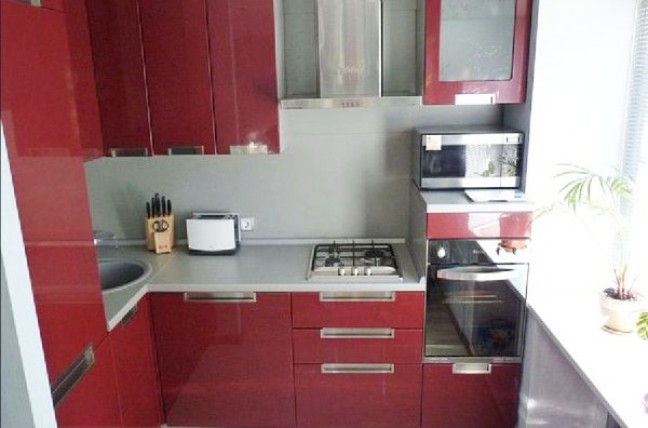Кухонная Мебель Маленькая Угловая Фото
